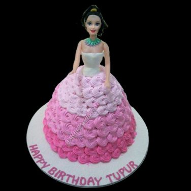 Barbie Doll Cake