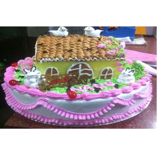 Simple cake designs/simpe home made cake design/homemade cake design/easy &  simple cake d...