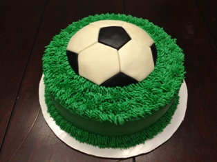 World Cup Football cake