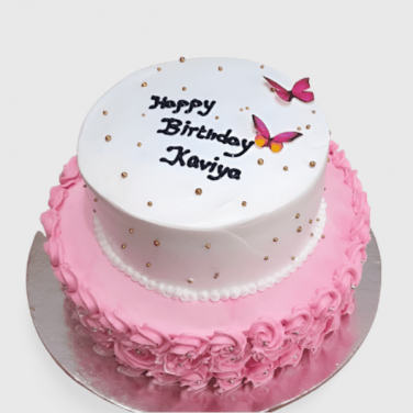 2 Tier Birthday Cake
