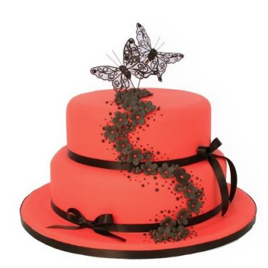 Butterfly Bouquet Cake