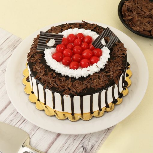 Black Forest Cake with Cherries