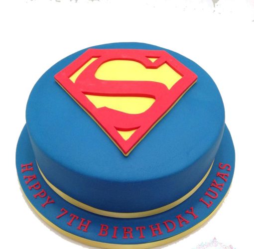 Superman Cake