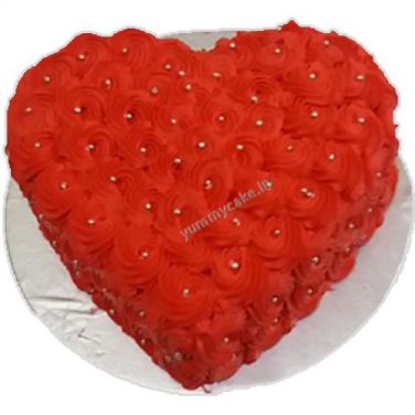 Heart Shape Chocolate Cake