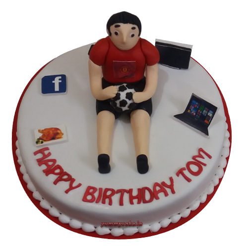 Football Cake, Football Birthday Cake