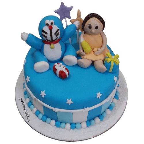 Customised Doraemon Cake