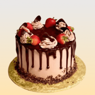 Strawberry Black Forest Cake