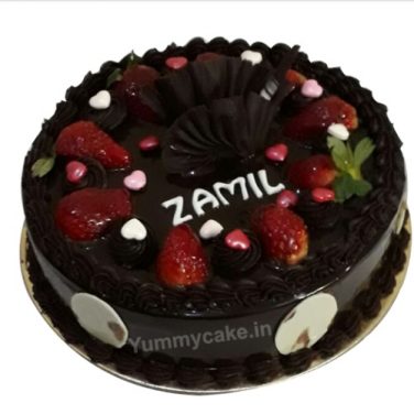 Strawberry Chocolate Cake