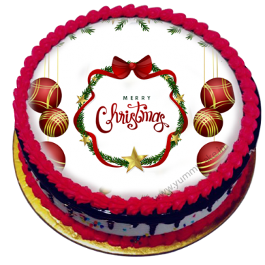 Merry Christmas cake