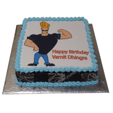 Johnny Bravo Birthday Cake