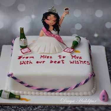 Bachelor Cake for Bride