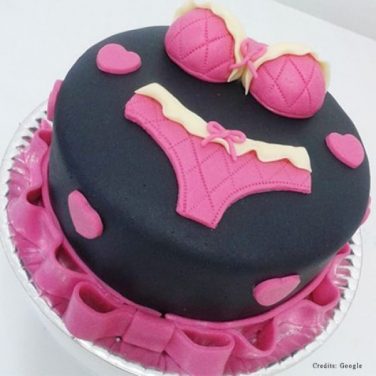 Panty Bra Adult Cake