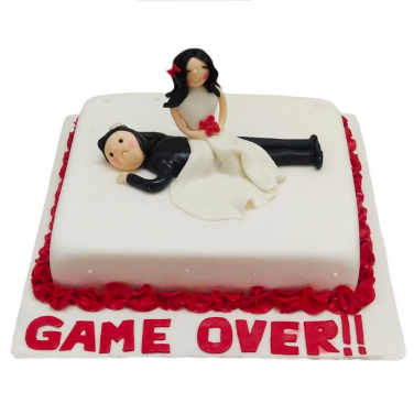 Game Over Cake