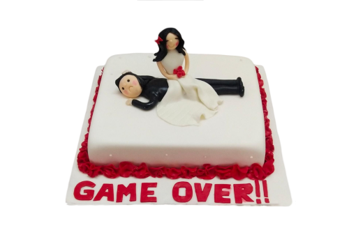 Game Over Cake