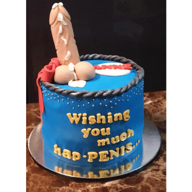 Happy Penis Cake