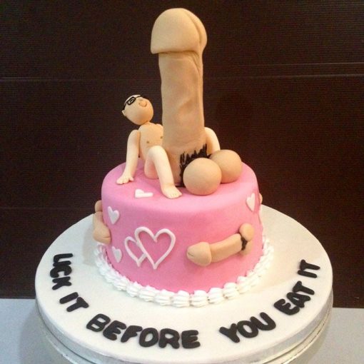 Penis Cake for Bride