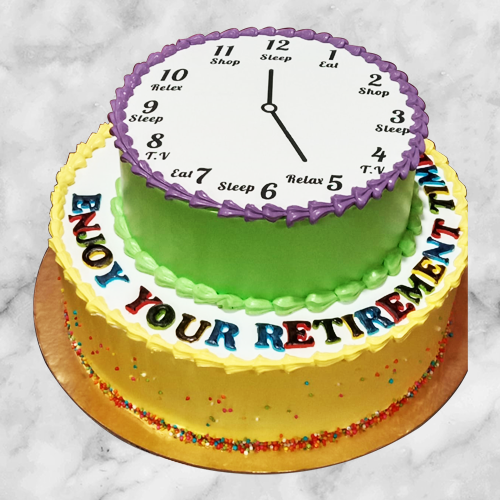 Teachers Retirement Theme Cake l Fondant work l Cake Decoration l - YouTube