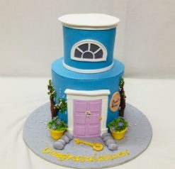 2 Tier House Warming Cake