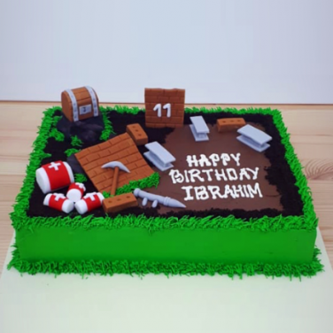 Fortnite Game Cake