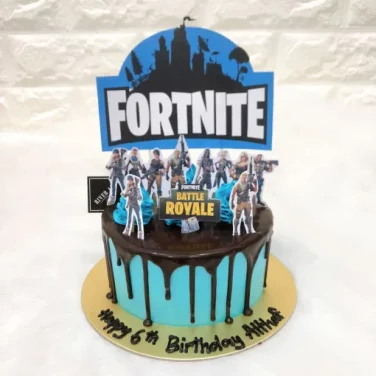 Fortnite Birthday Cake