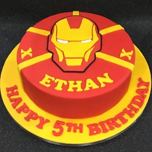 Iron Man Theme Cake | bakehoney.com-sgquangbinhtourist.com.vn