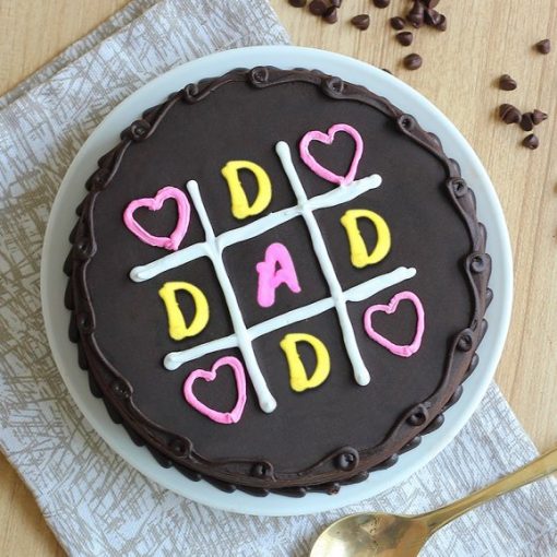 Fathers Day Chocolate Cake