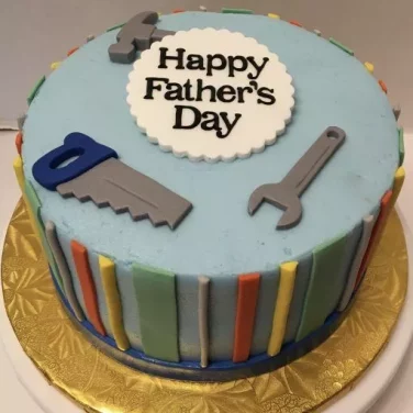 Tools Theme Fathers Day Cake