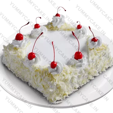 White Forest Cake