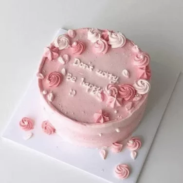 Beautiful Pink Cake