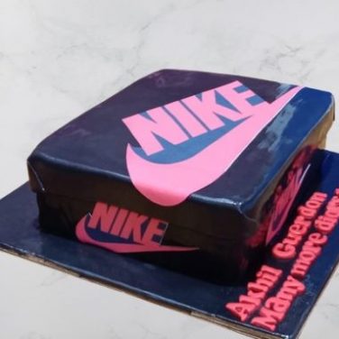 Nike Shoe Box Cake