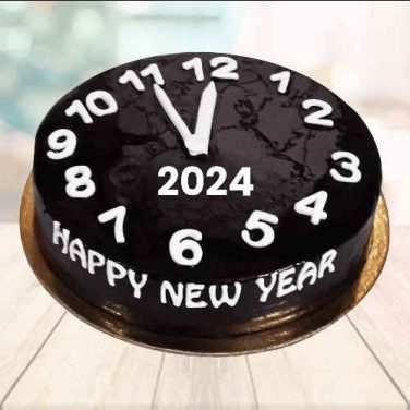 New Year Countdown Cake