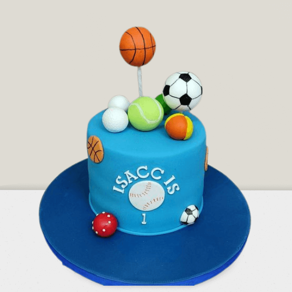 My Awesome Cousin and an All Sports Cake for Kids
