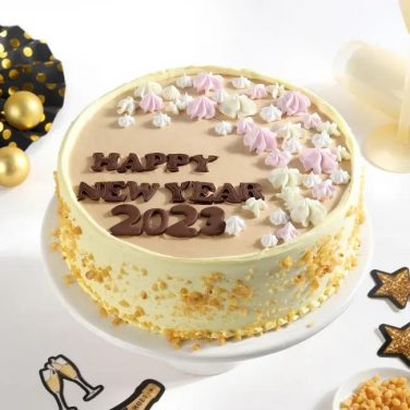 New Year Butterscotch Cake