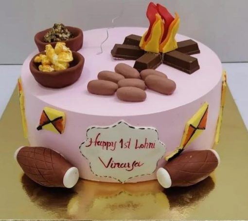 1st Lohri Cake