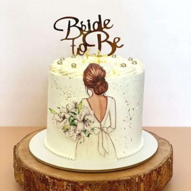 To Be Bride Cake
