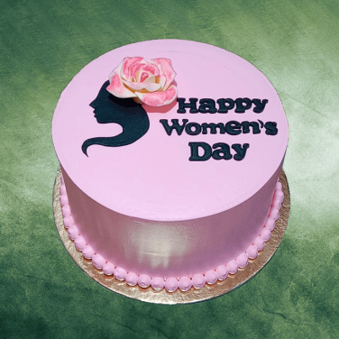 Womens Day Special Floral Cake