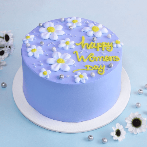 Womens Day Special Floral Cake