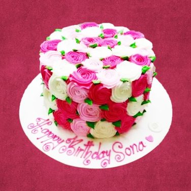 Rose Theme Cake