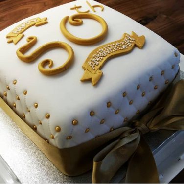50 Years Celebration Cake