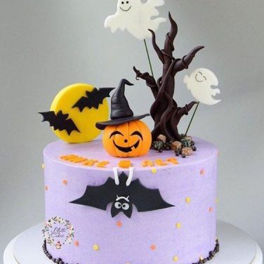 Halloween Birthday Cake