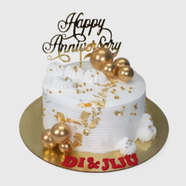 Di and Jiju Anniversary Cake