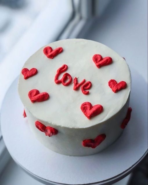 Heartfelt Swirl Cake