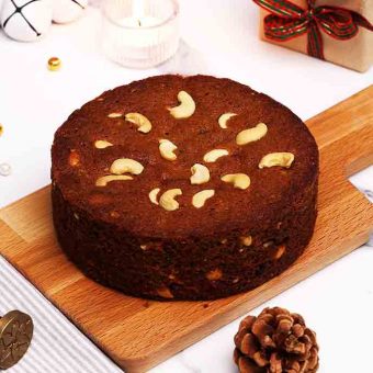 Cashew Nuts Plum Cake