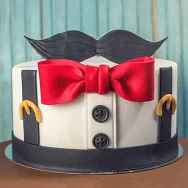 Gentleman Designer Cake