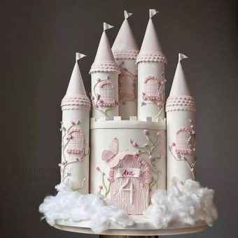 Princess Castle Cake