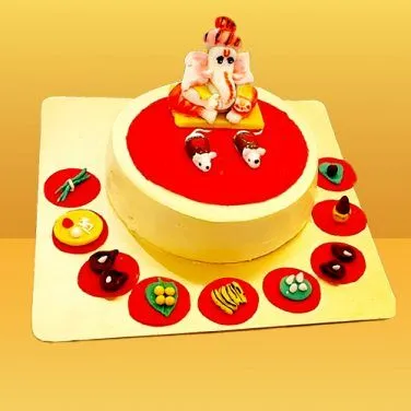 Ganesha Birthday Cake