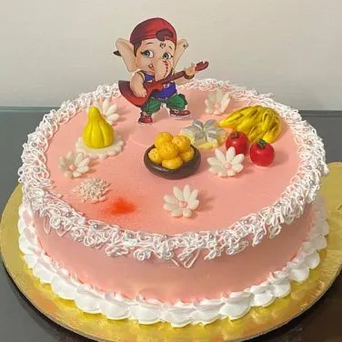 Happy Ganesh Chaturthi Cake