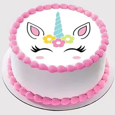 Unicorn Photo Cake