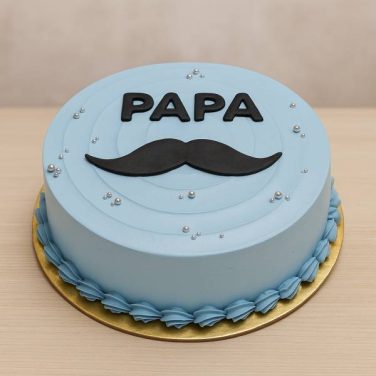 Dapper Dad Mustache Cake