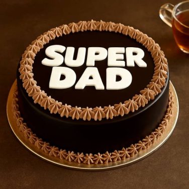 Premium Super Dad Choco Cake